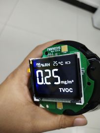 黒い色のスマートなサーモスタットのセリウムROHSのための高いConstrast VA LCDの表示
